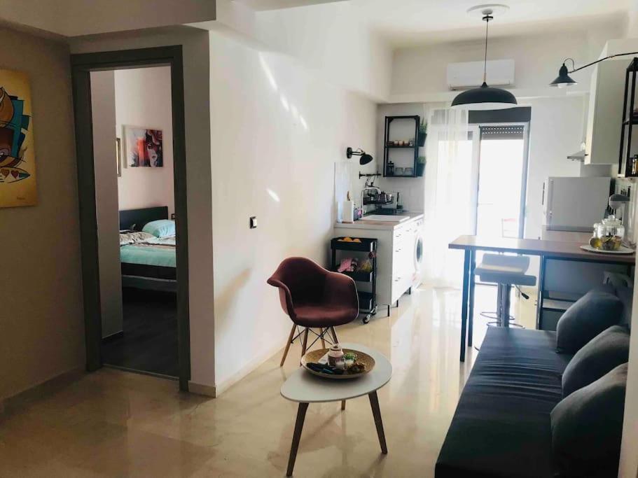 Nea Chora Appartment, 2 Min From The Sea Chania  Luaran gambar